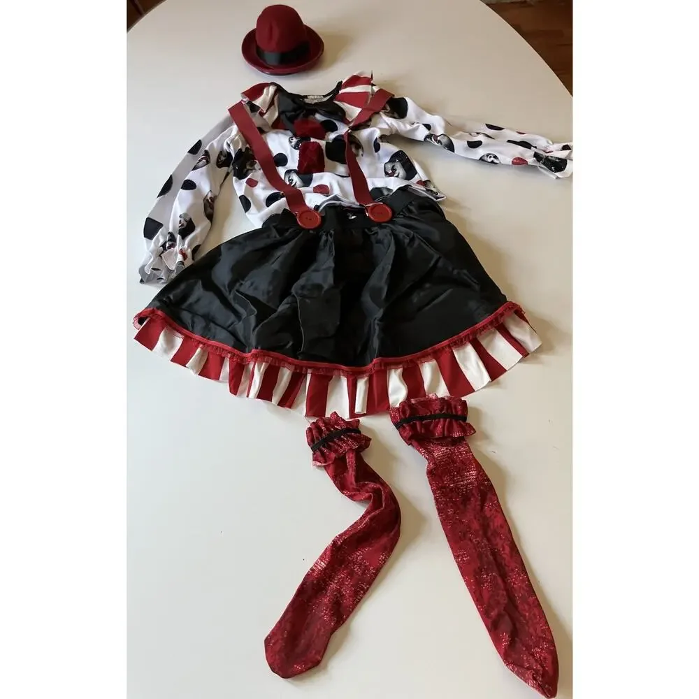 Spirit Halloween Kreepy Klown Costume. Size 3T-4T. Creepy Clown